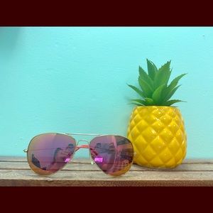 Lilly Pulitzer Polarized Lexy Aviator Sunglasses